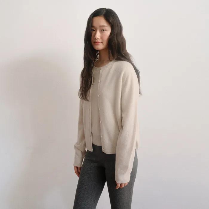 Ponds Cardigan_Oat