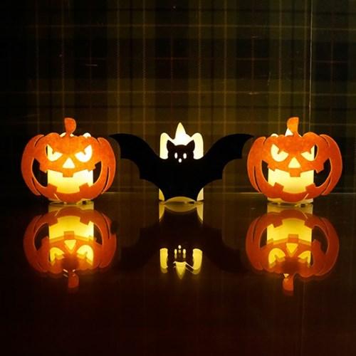 할로윈 LED 테이블 캔들장식