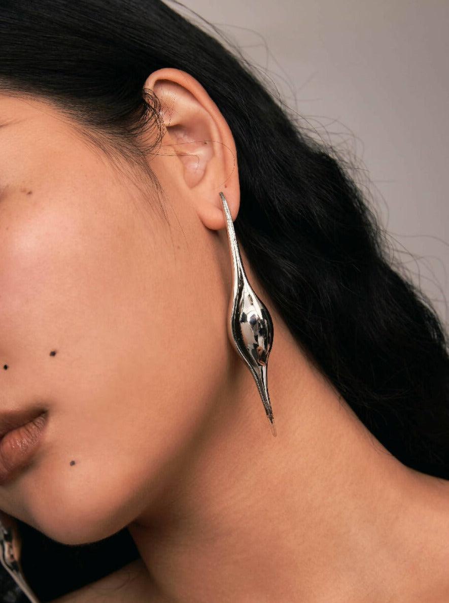 Silver Volva Volva Earrings