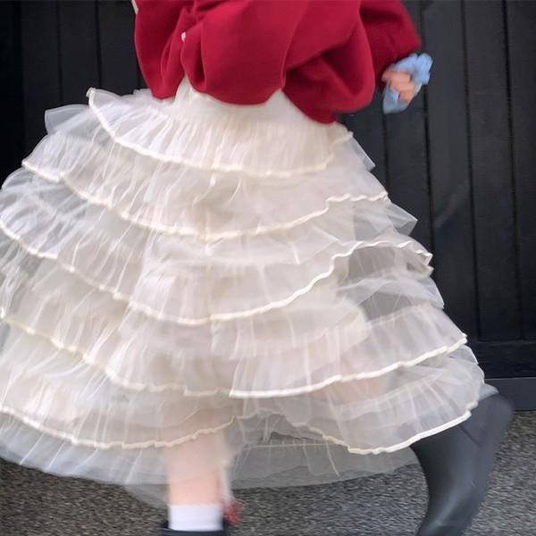 SBB Dream Ballet Mesh Puff Cake Skirt