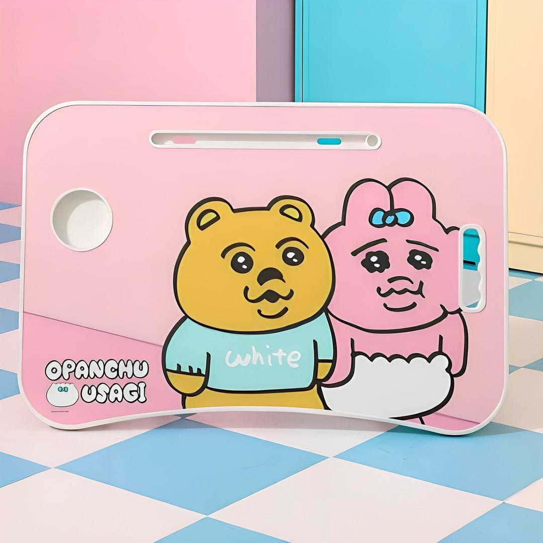 콜리 빤쮸토끼 스마트 베드 테이블, 핑크, 1개