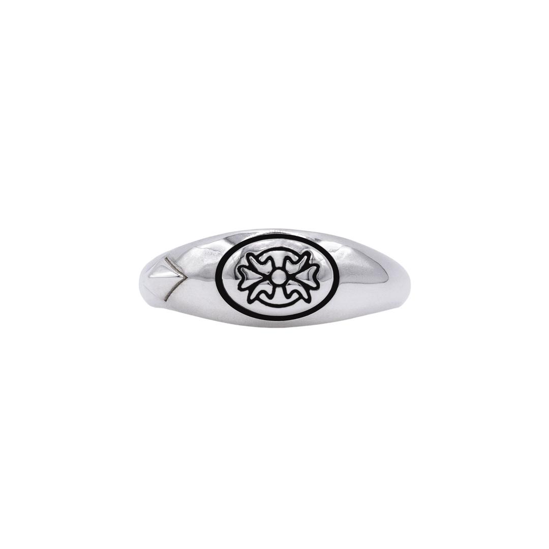 WING STUD ring (silver)