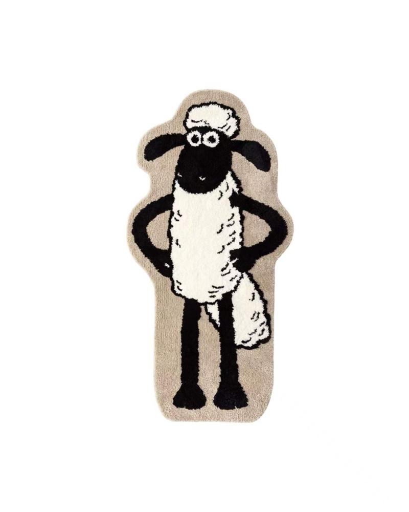 숀더쉽 shaun the sheep 양러그 침실 거실 침대러그