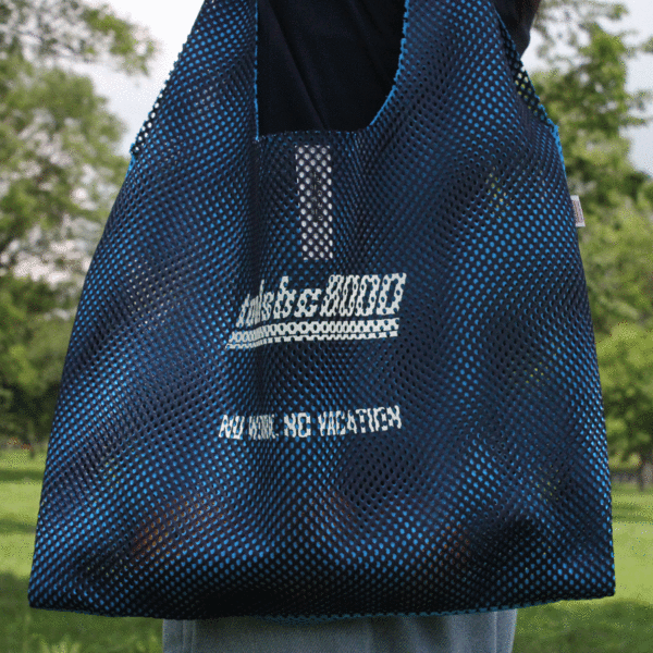 Libero (Raw Cutting Beach Bag) Surf Blue