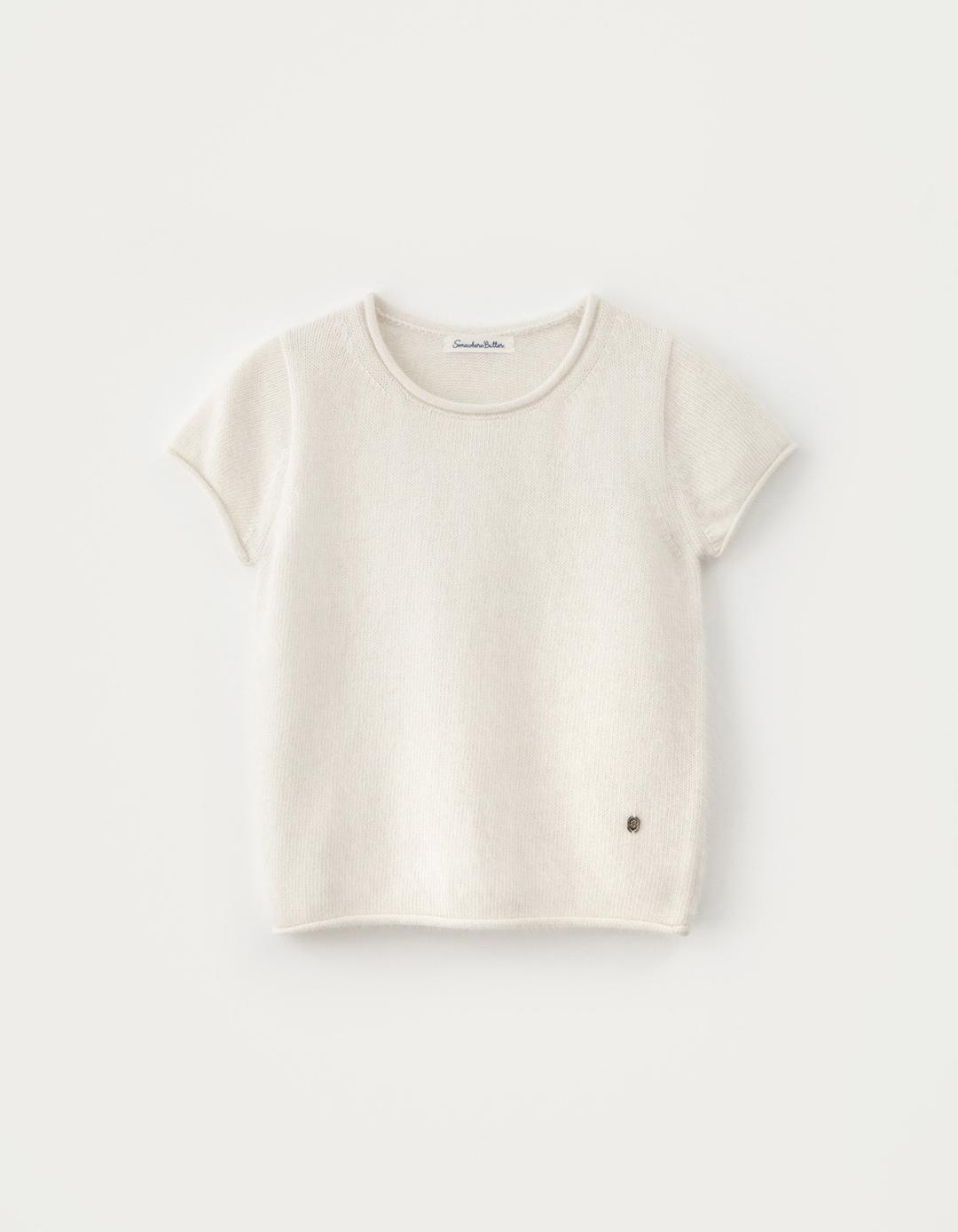 Angora Half Knit - Ivory