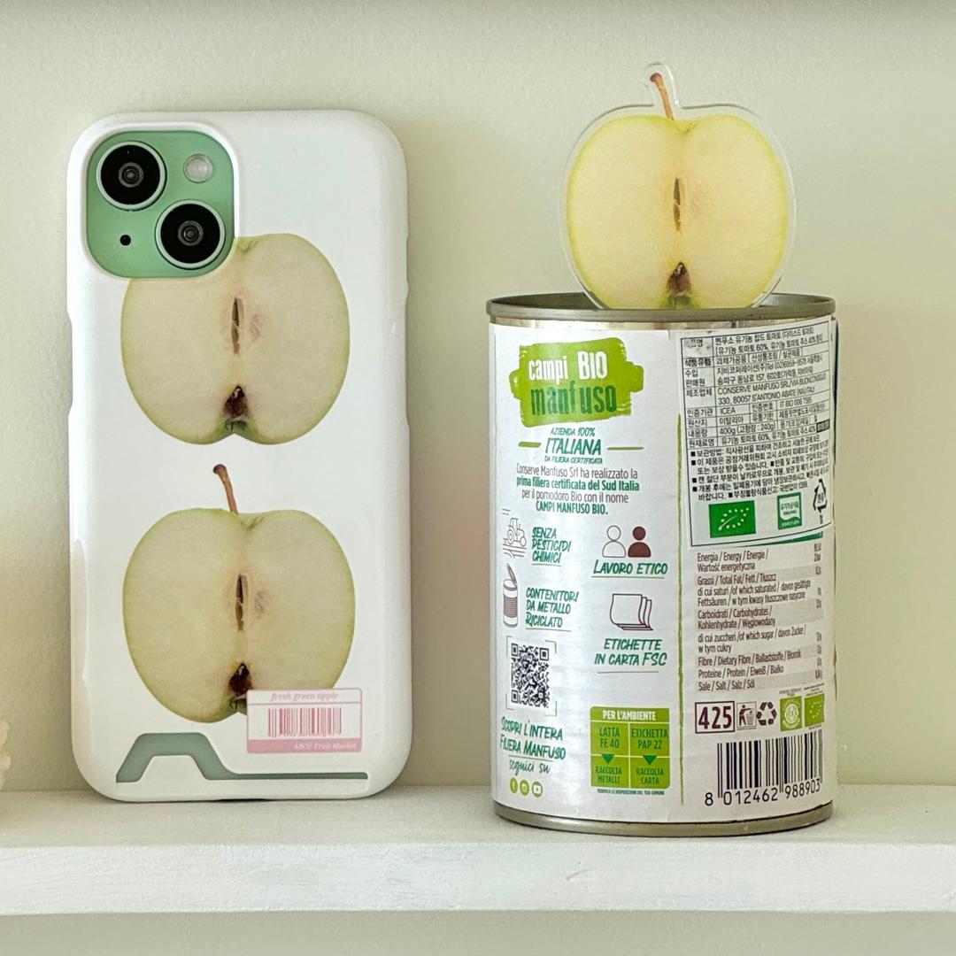 Fresh Green Apple Card Case
