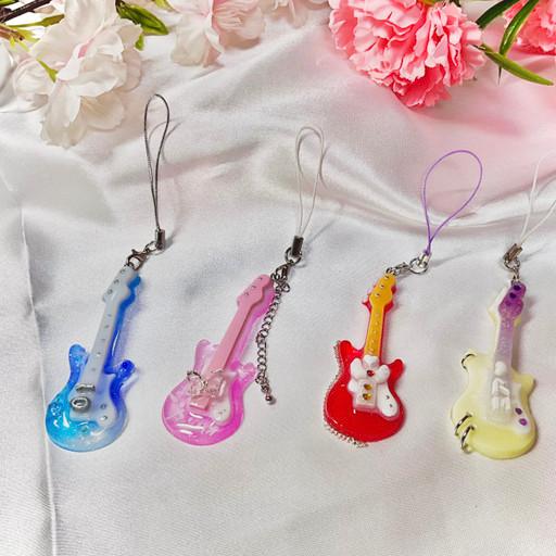 [맞춤제작] 레진 기타 키링 ver.1 🎸🍀