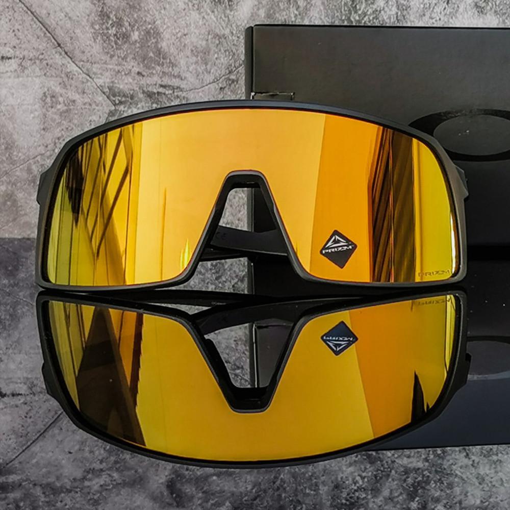 오클리 수트로 SUTRO 화이트 매트카본 프리즘 24K 라이딩 자전거 고글 선글라스