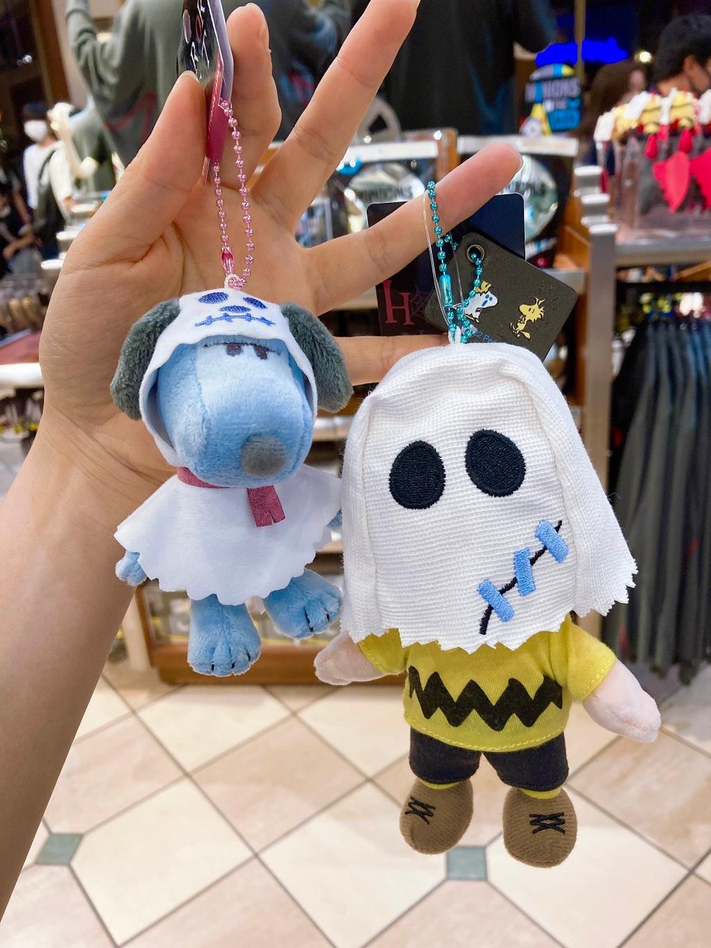 유니버셜스튜디오 USJ 스누피 & 찰리브라운 할로윈 기간한정 인형키링