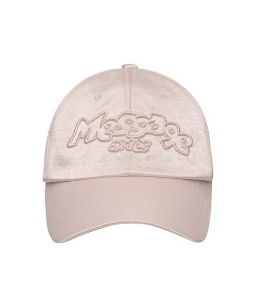 MESSAGE GLOSSY BALL CAP PINK
