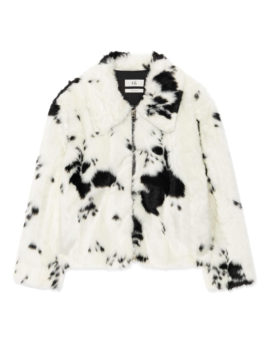MILK COW FUR JACKET(WHITE) 9.19 예약배송