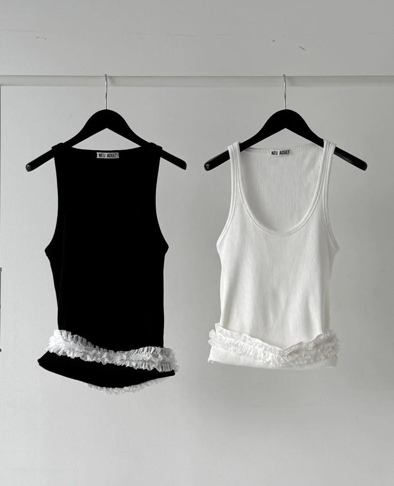 노이어덜트 까미유 탱크탑 (2color) neu adult 이너티 이너나시