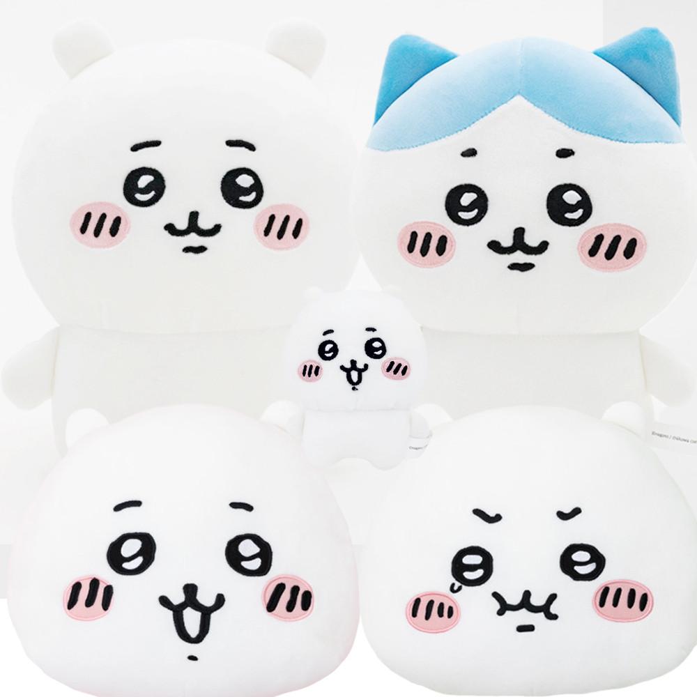[국내정식제품] 치이카와 하치와레 인형 13cm25cm 얼굴쿠션 농담곰 나가노 작가 애착