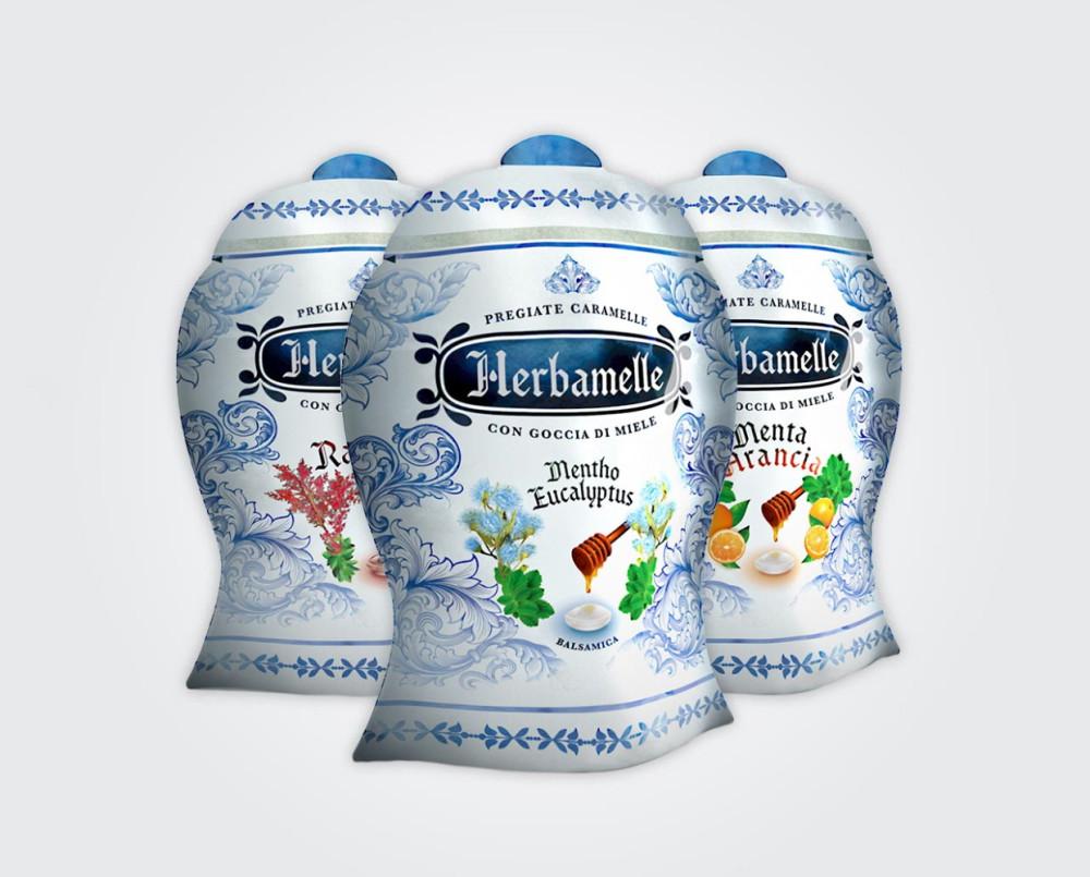 [3개 특가]Herbamelle  에르바멜레 허니드롭 캔디 세트