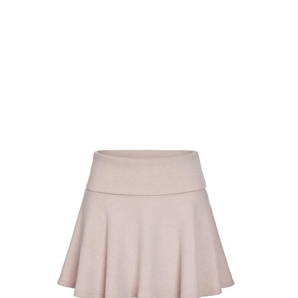 Knit mini flare skirt (PINK)