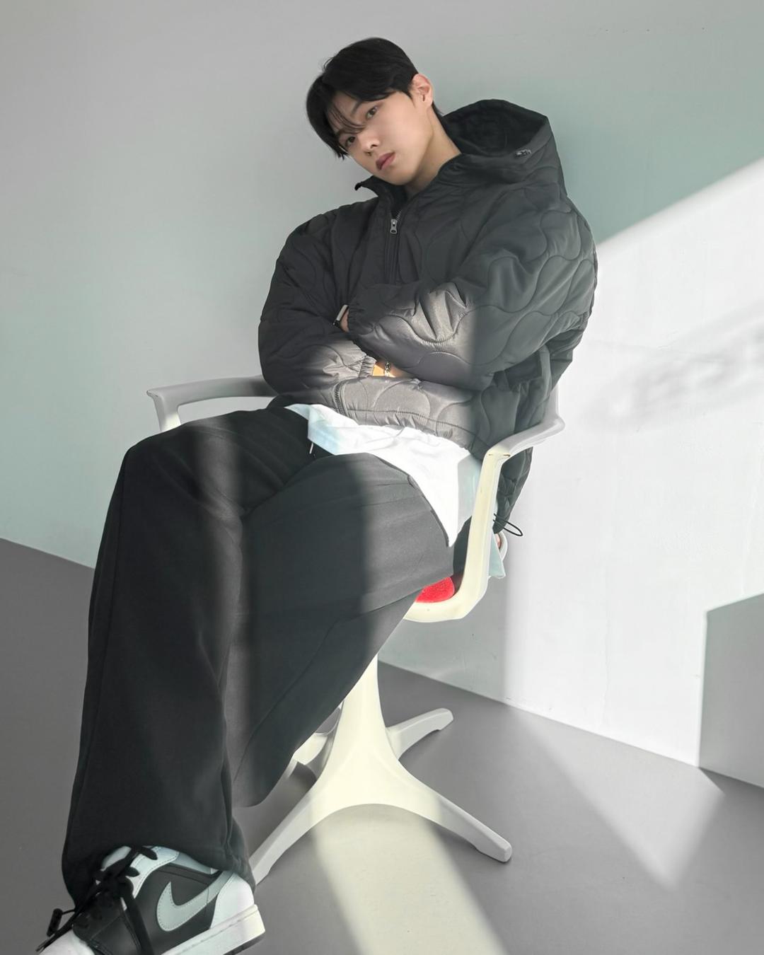 Meli 후드 퀄팅 깔깔이 패딩