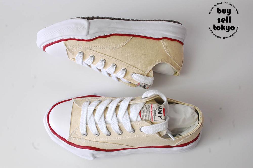 일본 미하라 야스히로 피터슨 내츄럴 캔버스 로우 MIHARA YASUHIRO OG Sole Canvas Low