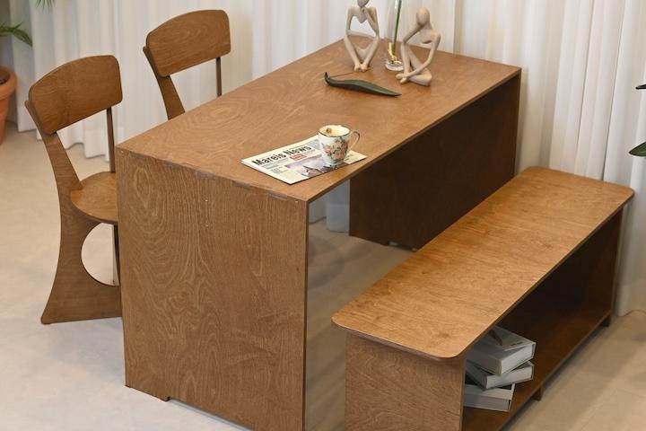 티건 1200 높은 소파 테이블 거실테이블 원목 티테이블