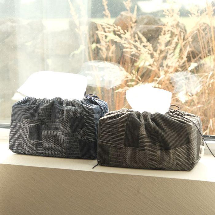 [선물포장] 이오테 패치패치 티슈케이스 (2colors)