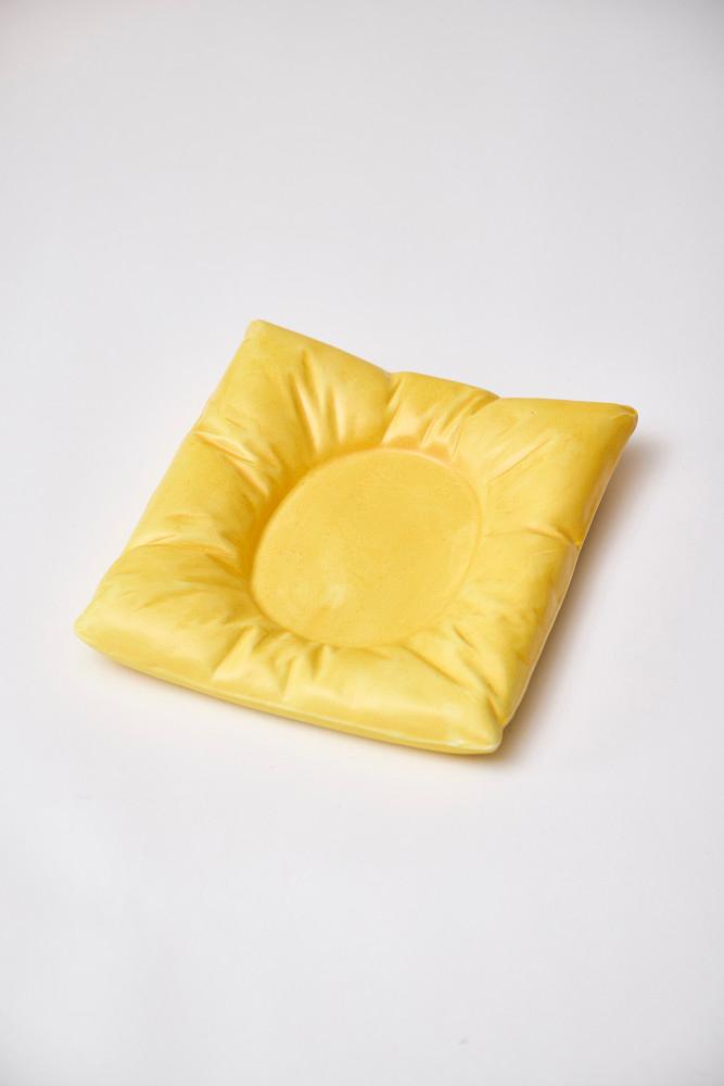 포근해 디너접시 Mango & Banana Yellow