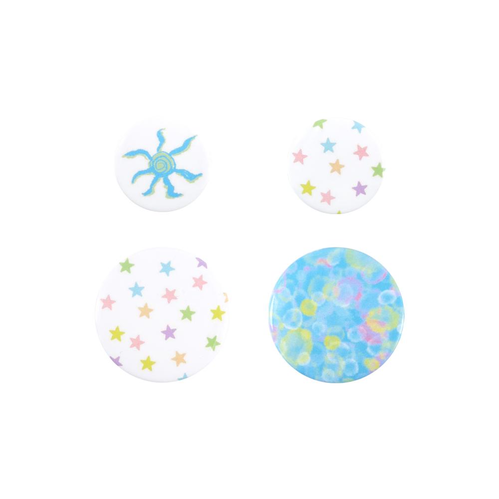 Pin button (4 types)