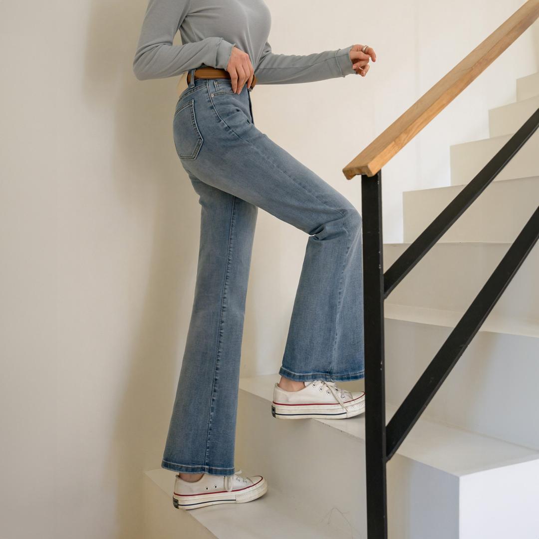 3TYPE날씬 스판업 부츠컷팬츠