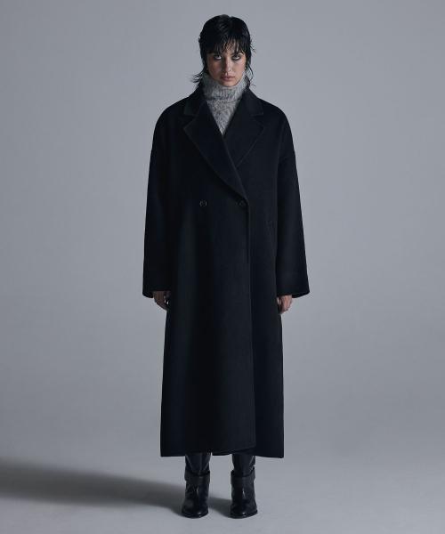 Handmade) Wide Long Coat [ Black ]