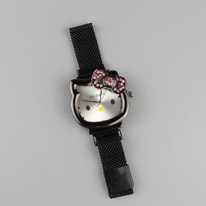 KT Crystal Watch Adjustable Metal Strap
