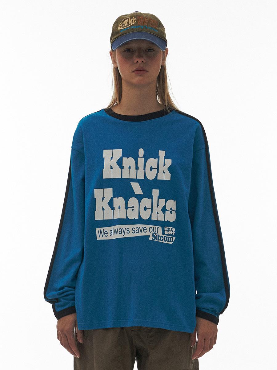 Knick Knacks L/S Tee Blue