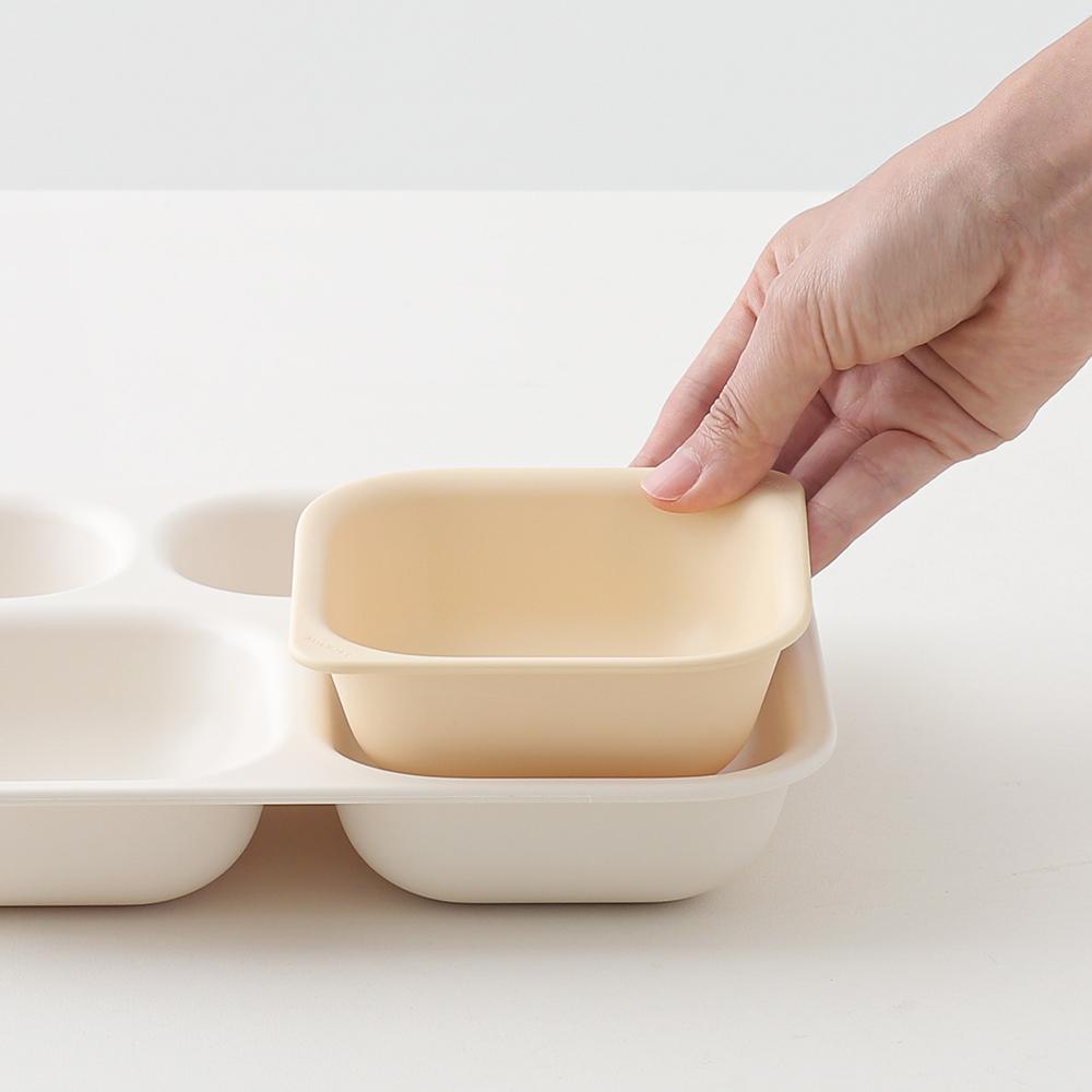 네모 4구식판 전용 볼