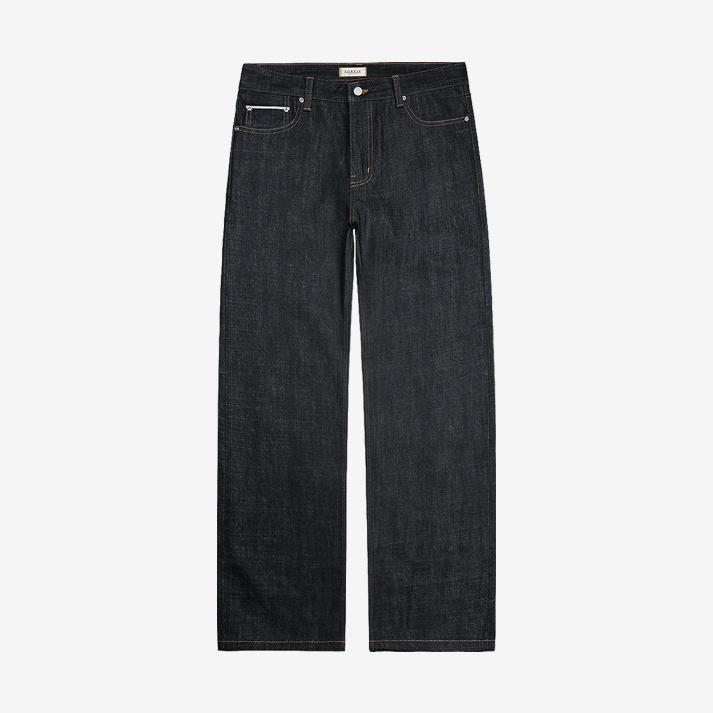 085 Raw Selvedge denim Jeans (Indigo Blue)