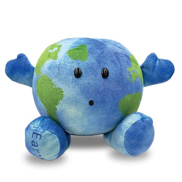 Celestial Buddies Little Earth Buddy Science 천문학 학습 우주 태양계 교육용 플러시 행성 장난감 - 25.4cm(10인치)