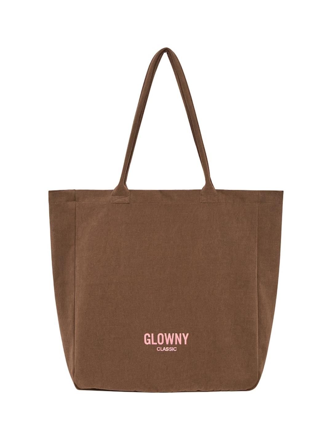 G COTTON TOTE BAG (BROWN)