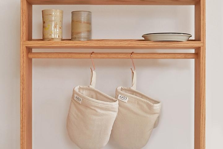 심플 내츄럴 주방장갑 아이보리