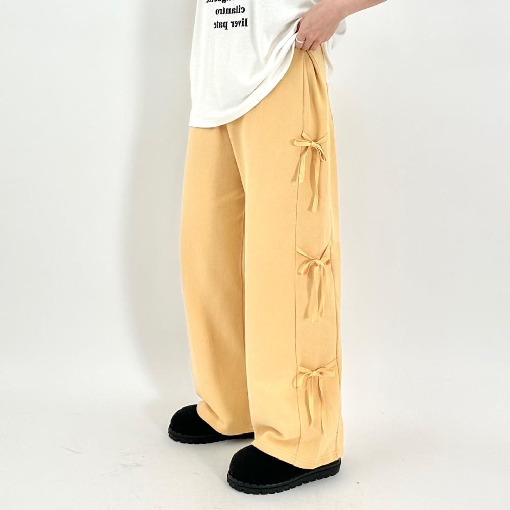 (55-88) 리본쭈리팬츠 간절기 리본트레이닝