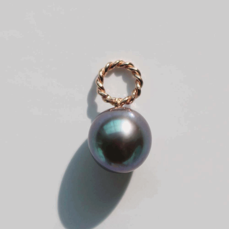 14K 흑진주 펜던트