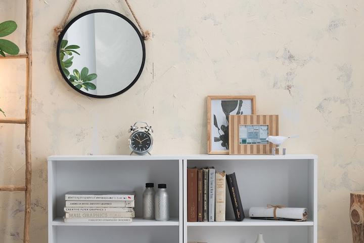 칸조절책장 2단 책장 2개set