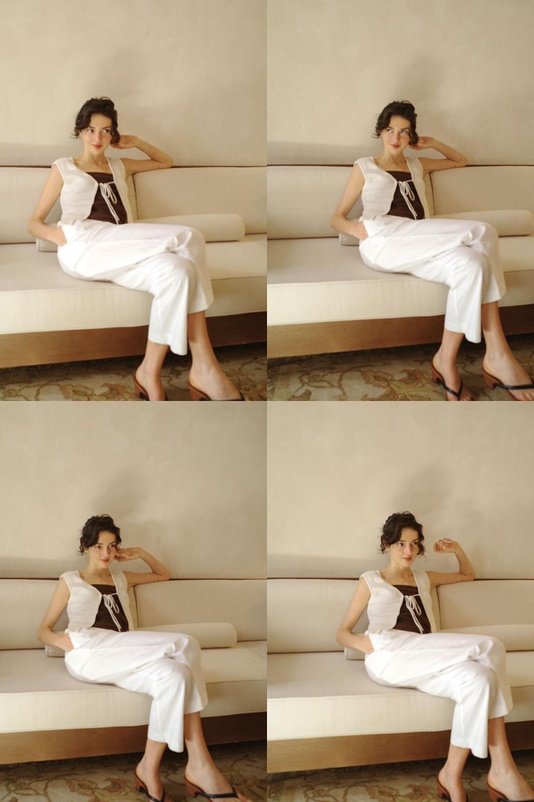 [2ND] Nice Back Ribbon Knit_Ivory