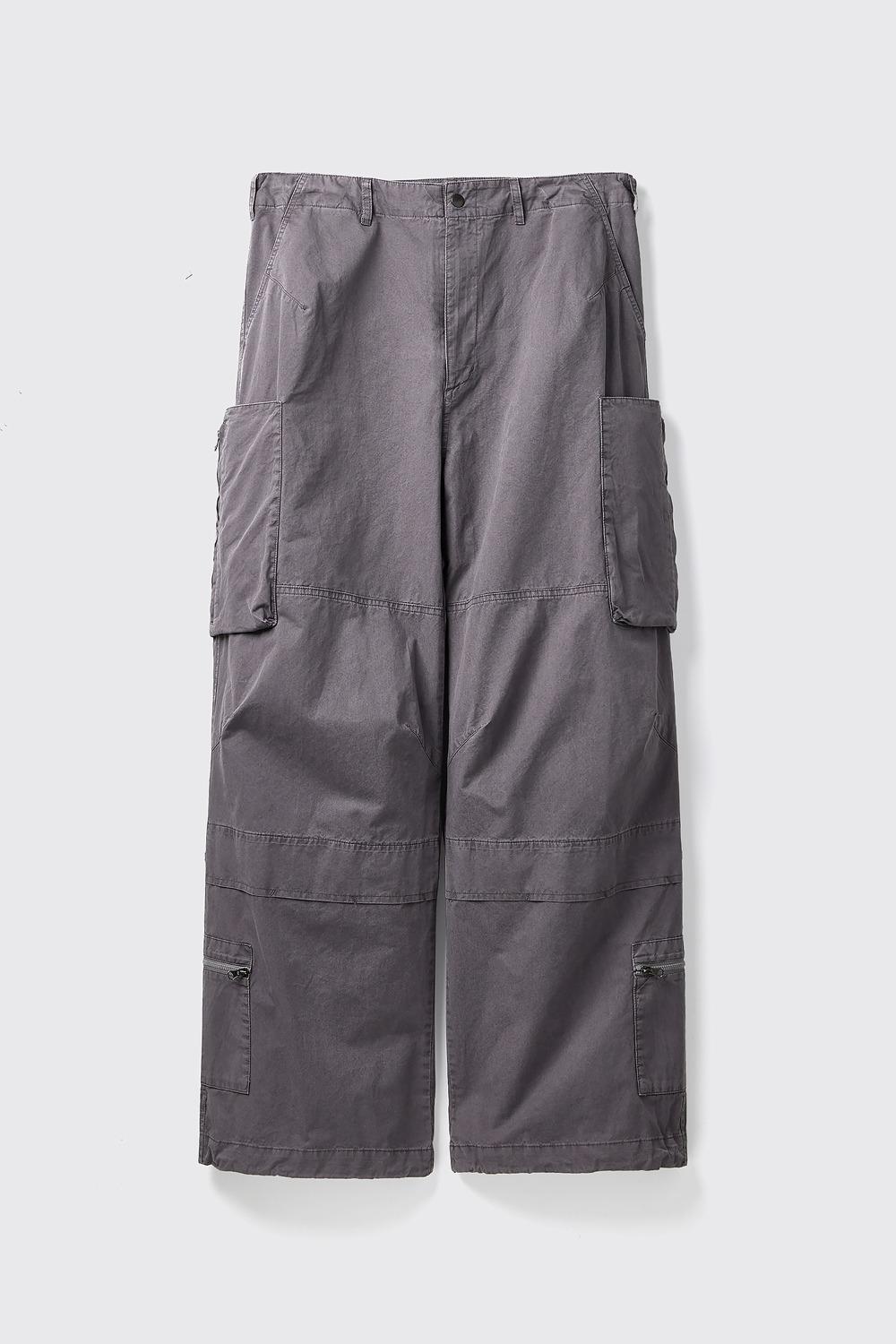 Zip Cargo Pants Faded Purple