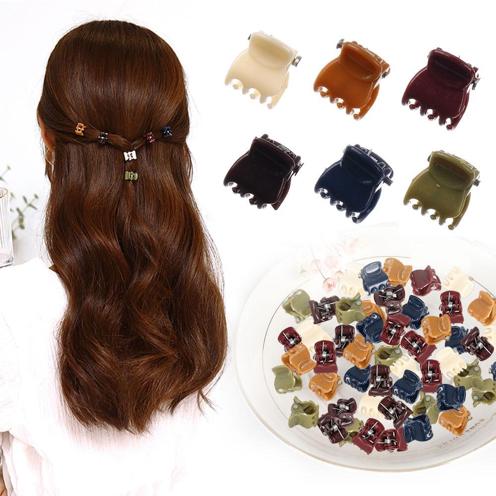 수스다 쁘띠 초미니 집게핀 [100개 세트] 대용량 믹스 기본 앞머리 고정핀