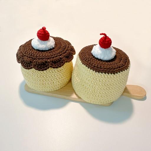 ✨신상 할인✨ 🍮대왕 푸딩 뜨개 휴지케이스🍮