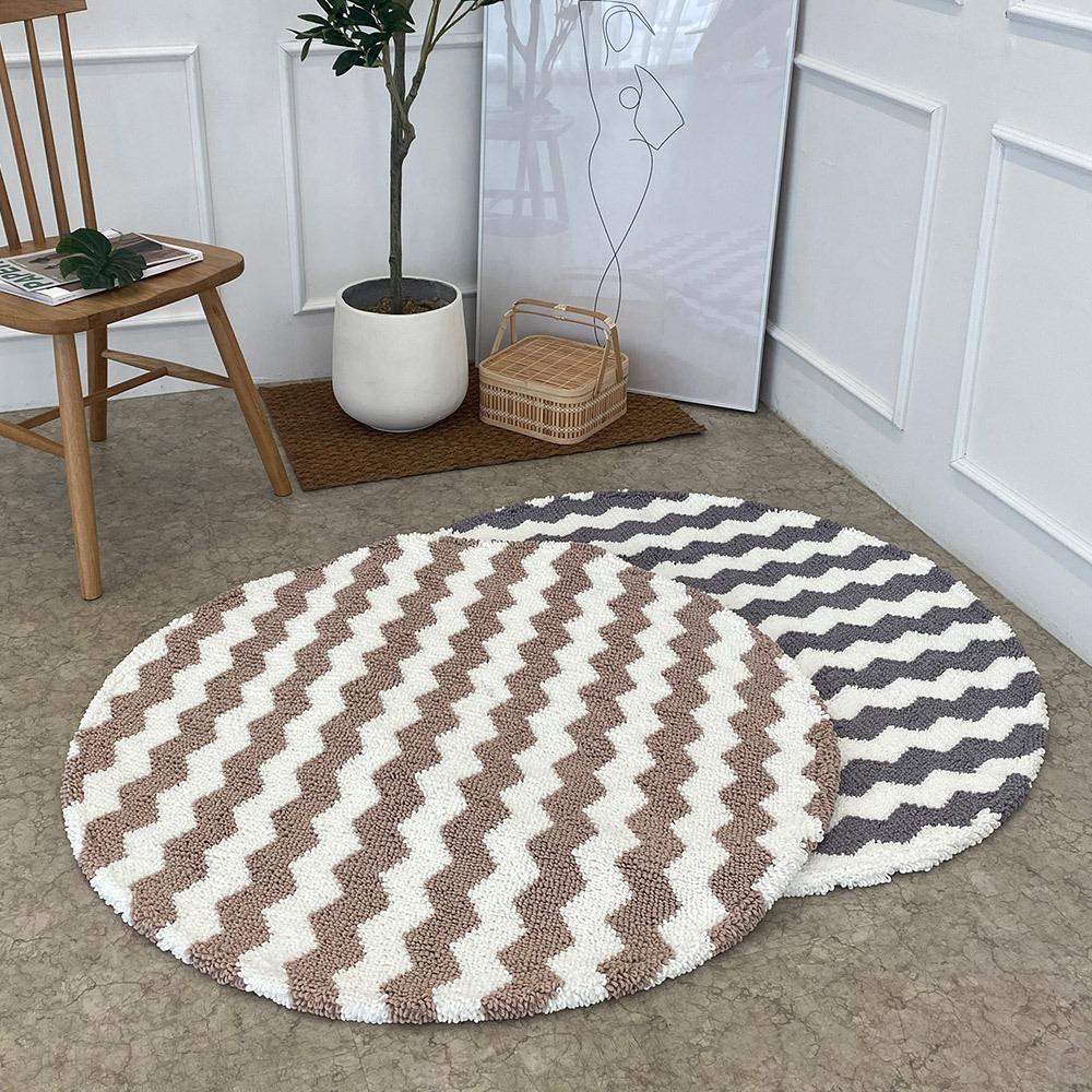 샤이닝홈 꼬모러그 폼폼 원형카페트 150x150