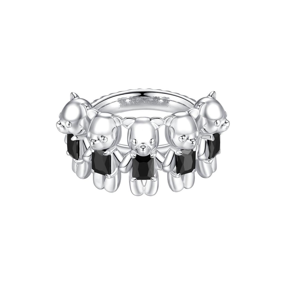 Paradise / Bears Line Up Ring - 9