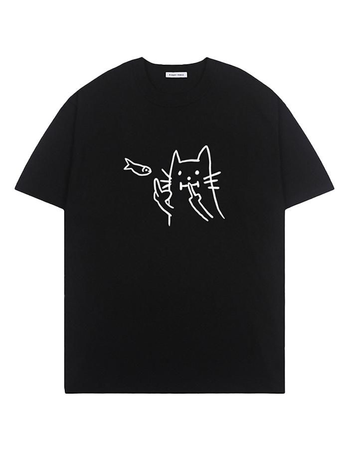 ARA CAT FISH LOOSE TEE (2 COLOR)