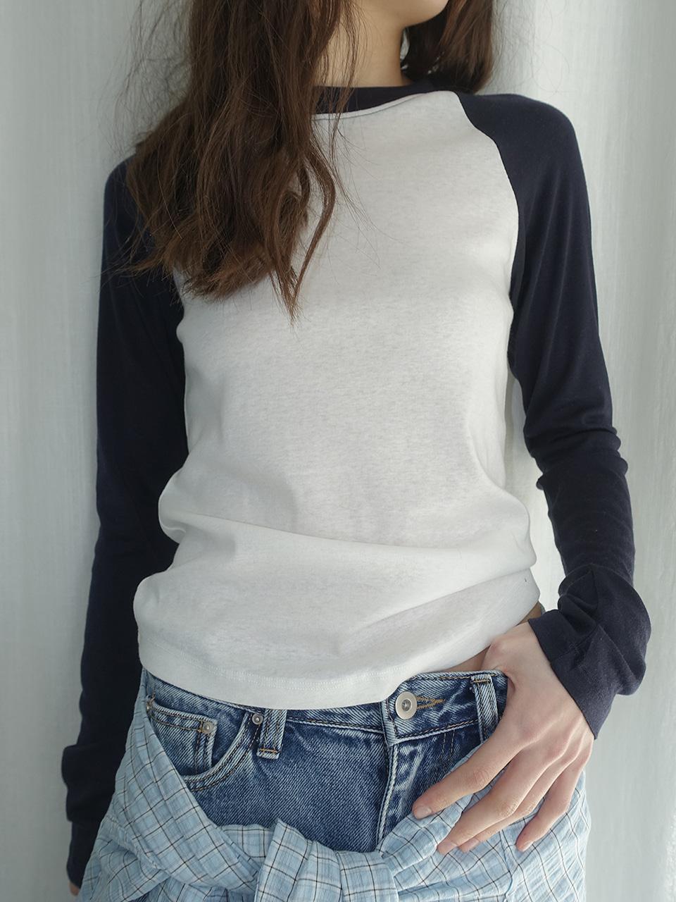 어텀 [made]허니래글런티셔츠