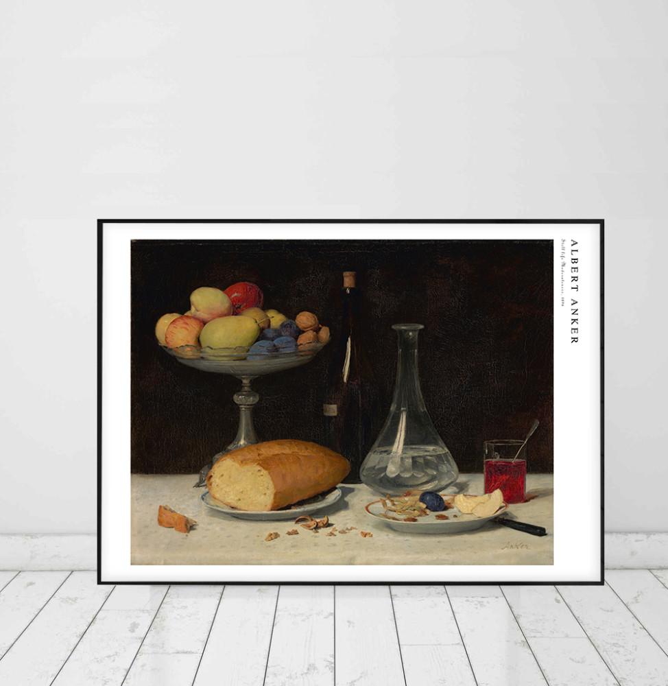 인테리어 포스터 액자 알버트 앵커_Still life Moderateness