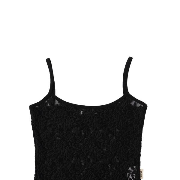 Lace Sleeveless - Black