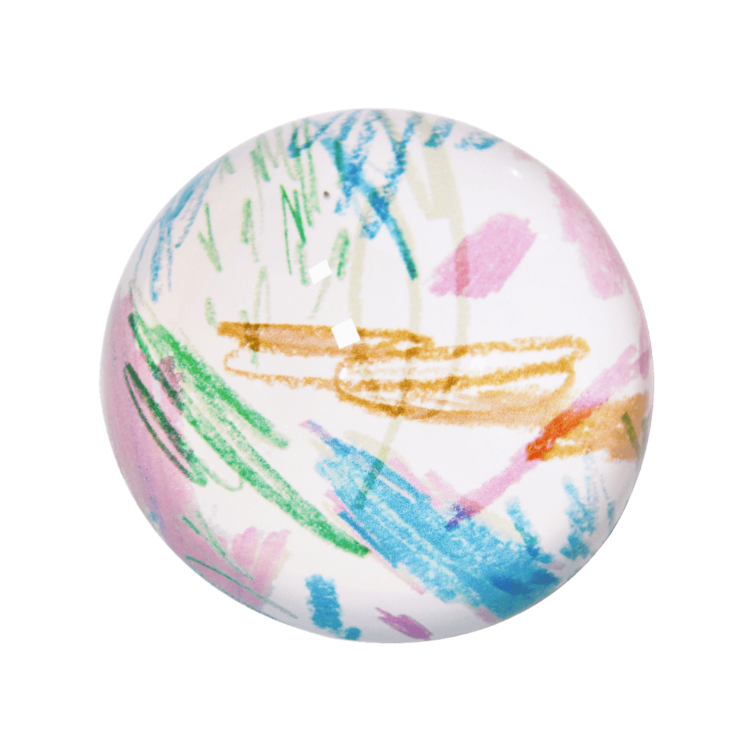 crystal paperweight