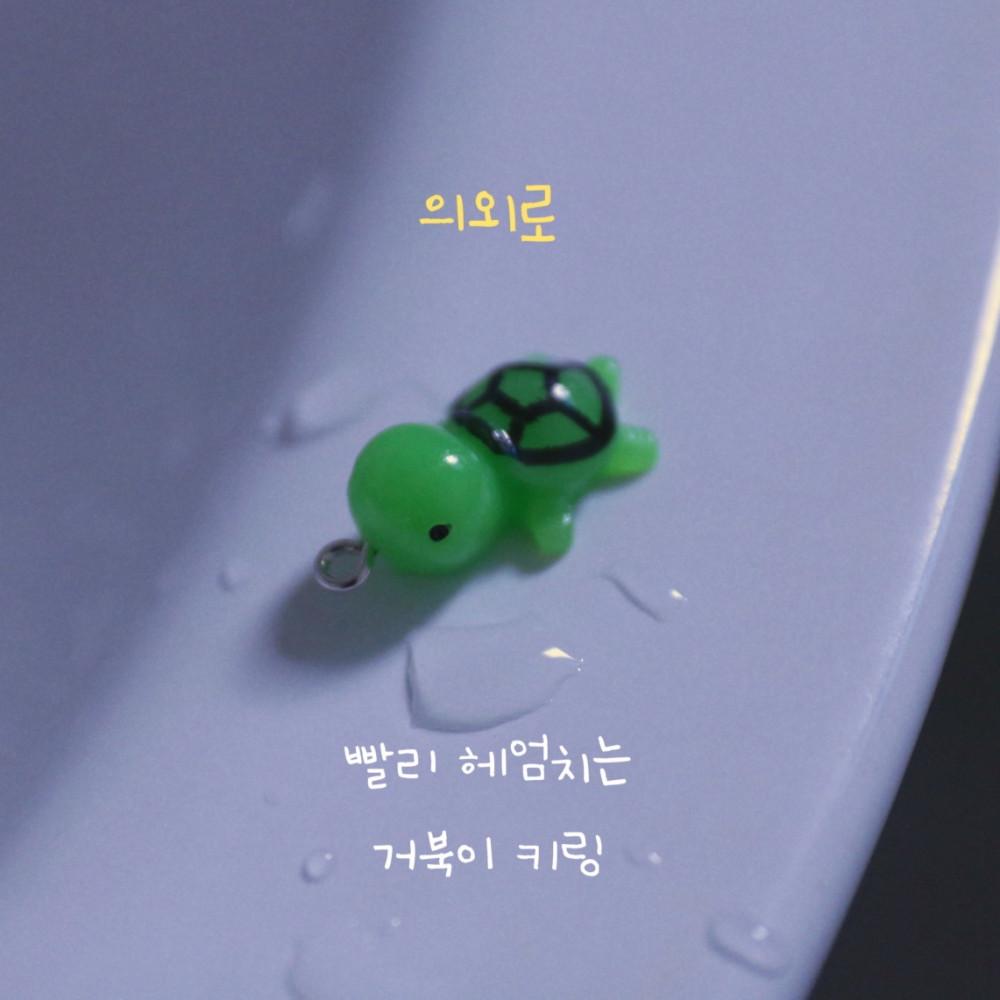 의외로 빨리 헤엄치는 거북이 키링