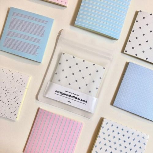 [오블러뮤] 백그라운드 스티커팩